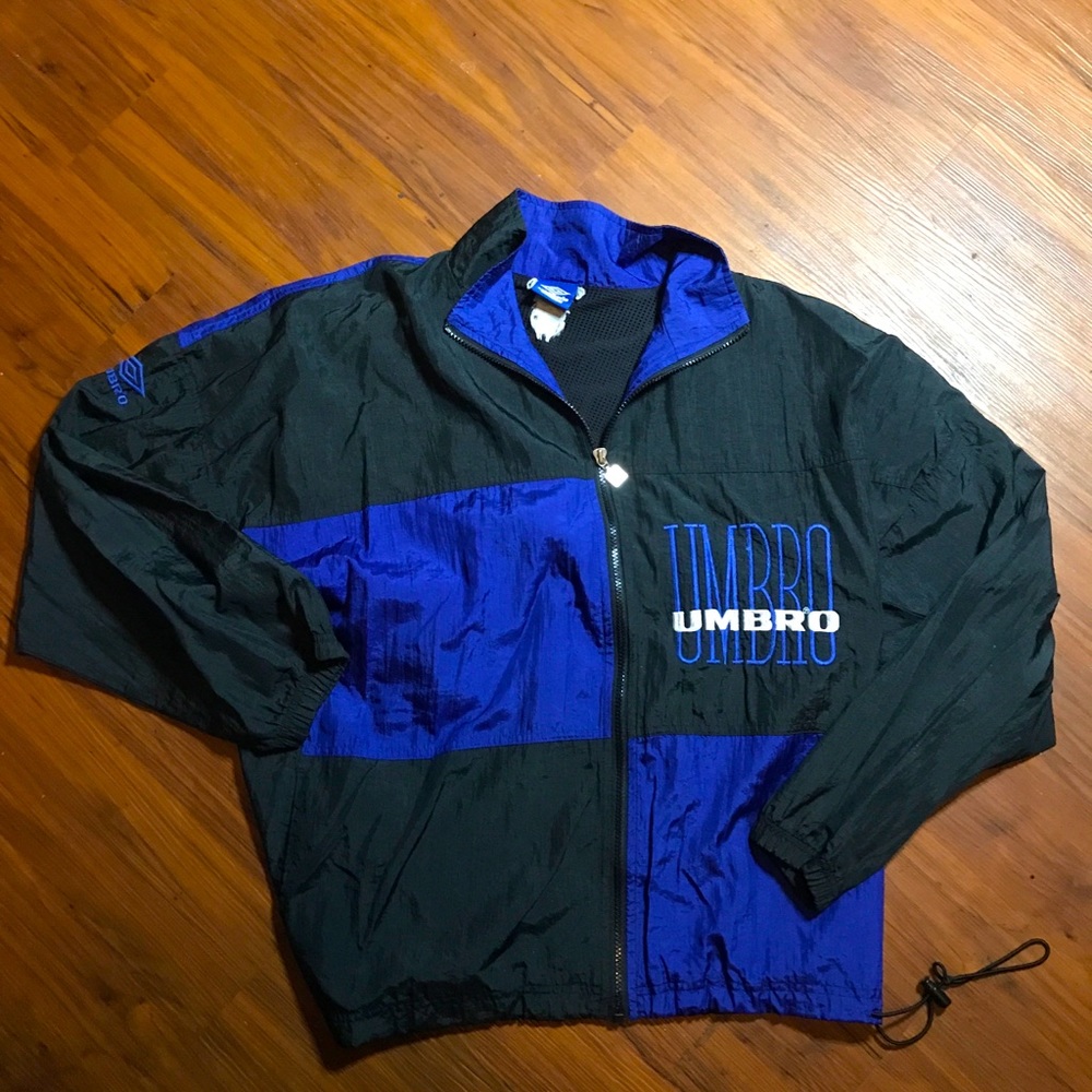 Men’s VTG Umbro Colorblock Windbreaker Sz Medium